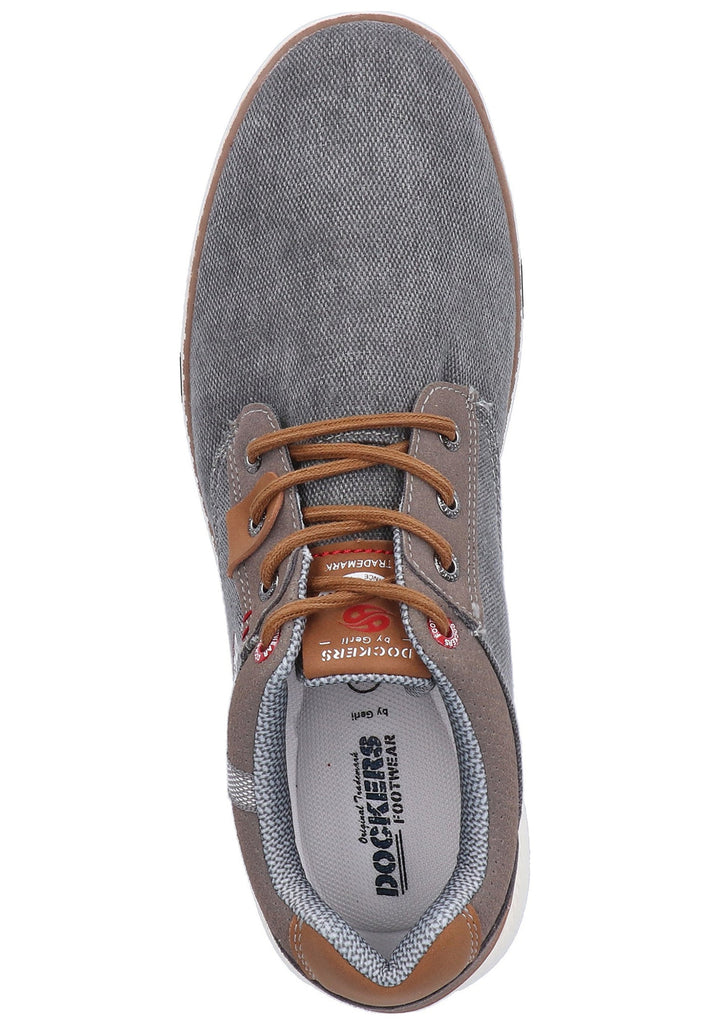 Dockers Sneaker Lederimitat/Textil Grau - surf4shoes