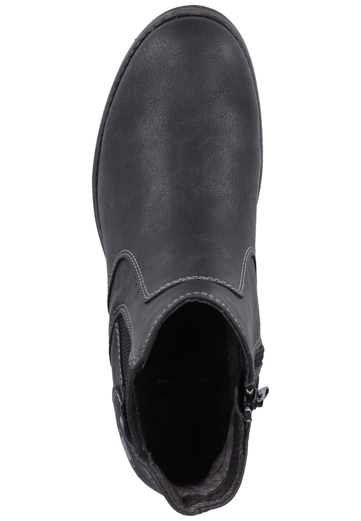 Dockers Stiefelette Lederimitat Schwarz - surf4shoes