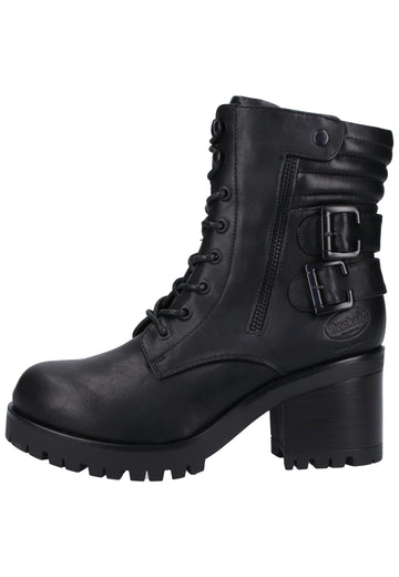Dockers Stiefelette Nappaleder Schwarz - surf4shoes