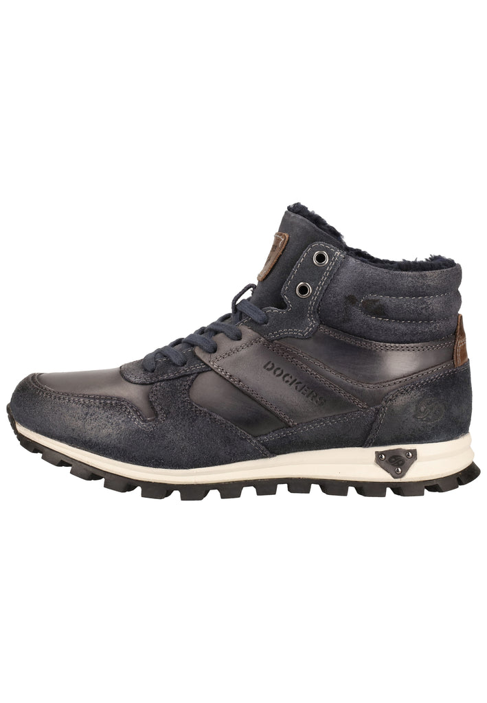 Dockers Sneaker Leder Navy Warmfutter - surf4shoes