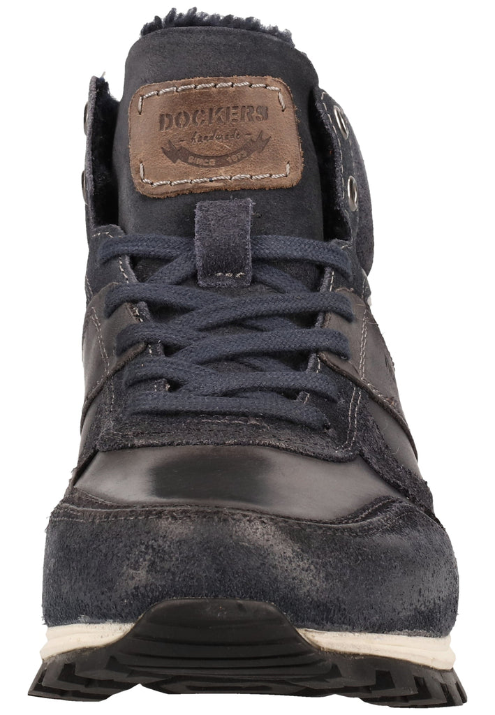 Dockers Sneaker Leder Navy Warmfutter - surf4shoes