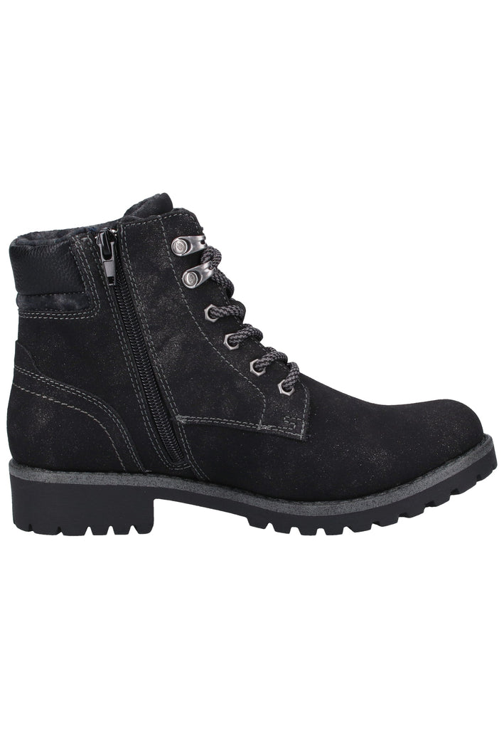Dockers Stiefelette Lederimitat Schwarz - surf4shoes