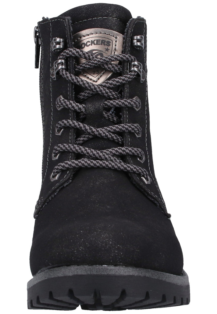 Dockers Stiefelette Lederimitat Schwarz - surf4shoes