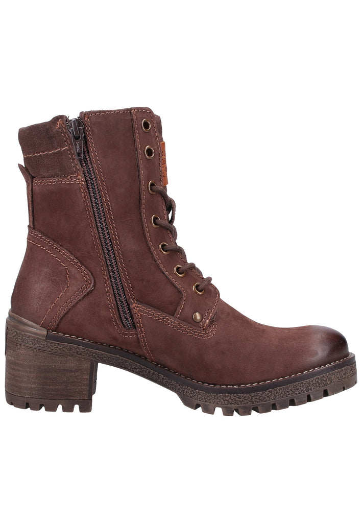 Dockers Stiefelette Nubukleder Schoko - surf4shoes