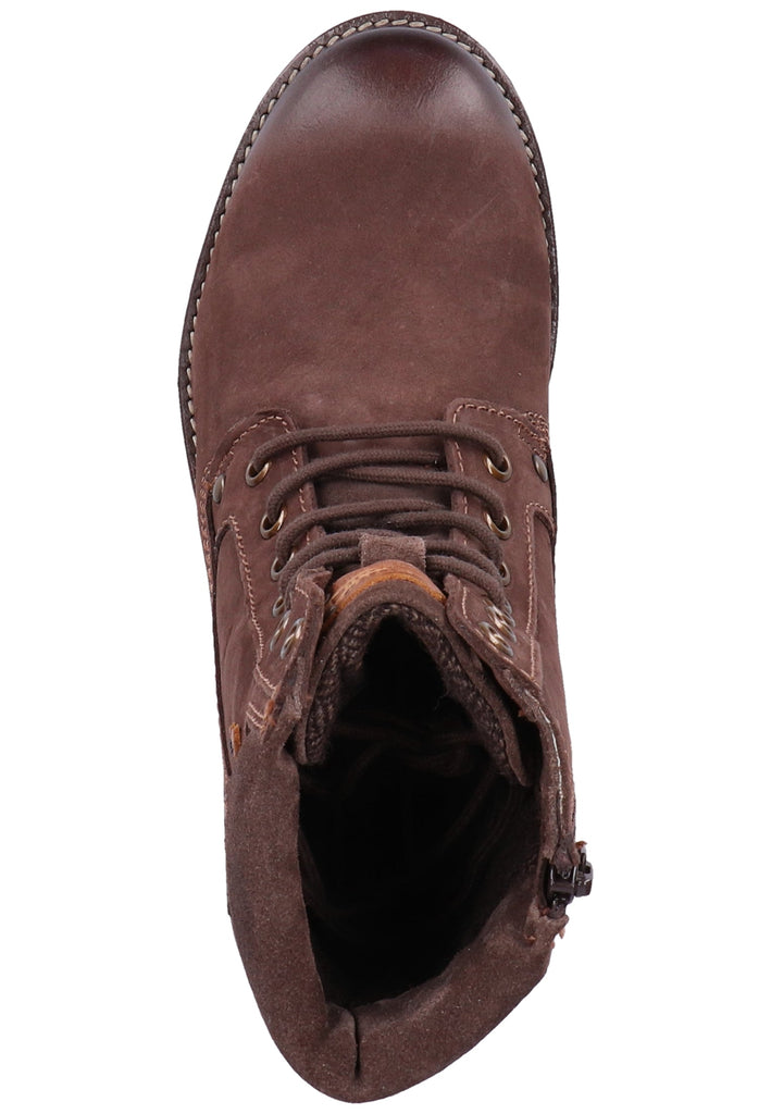 Dockers Stiefelette Nubukleder Schoko - surf4shoes