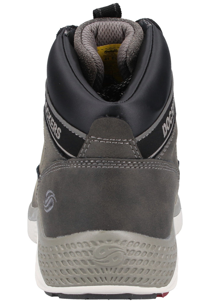 Dockers Sneaker Lederimitat Dunkelgrau - surf4shoes