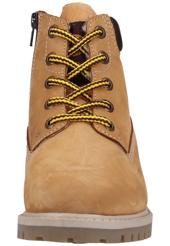 Dockers Stiefelette Nubukleder Golden Tan Warmfutter - surf4shoes