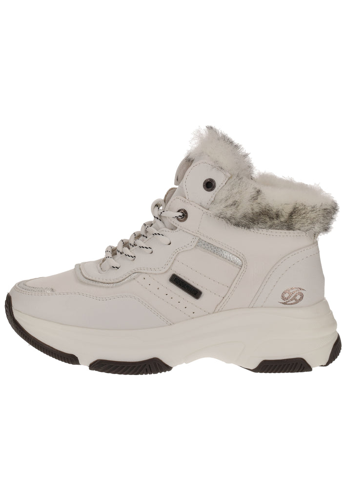 Dockers Sneaker Lederimitat Weiß Warmfutter - surf4shoes