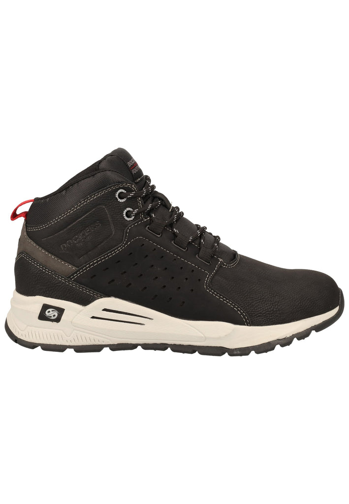 Dockers Sneaker Lederimitat Schwarz - surf4shoes