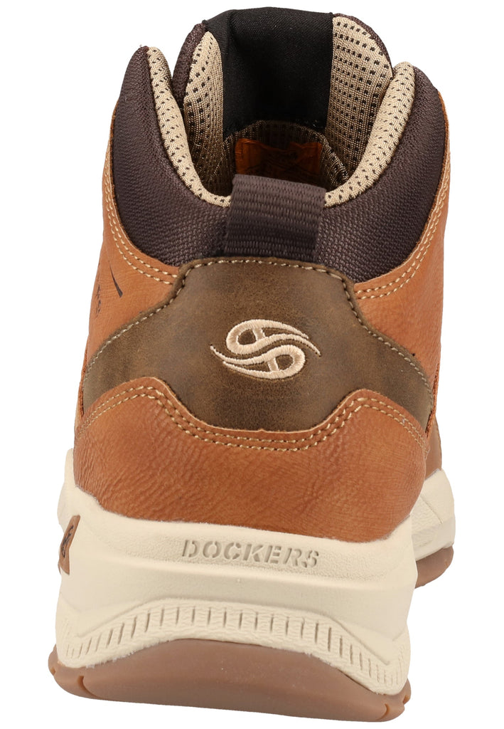 Dockers Sneaker Lederimitat Braun - surf4shoes