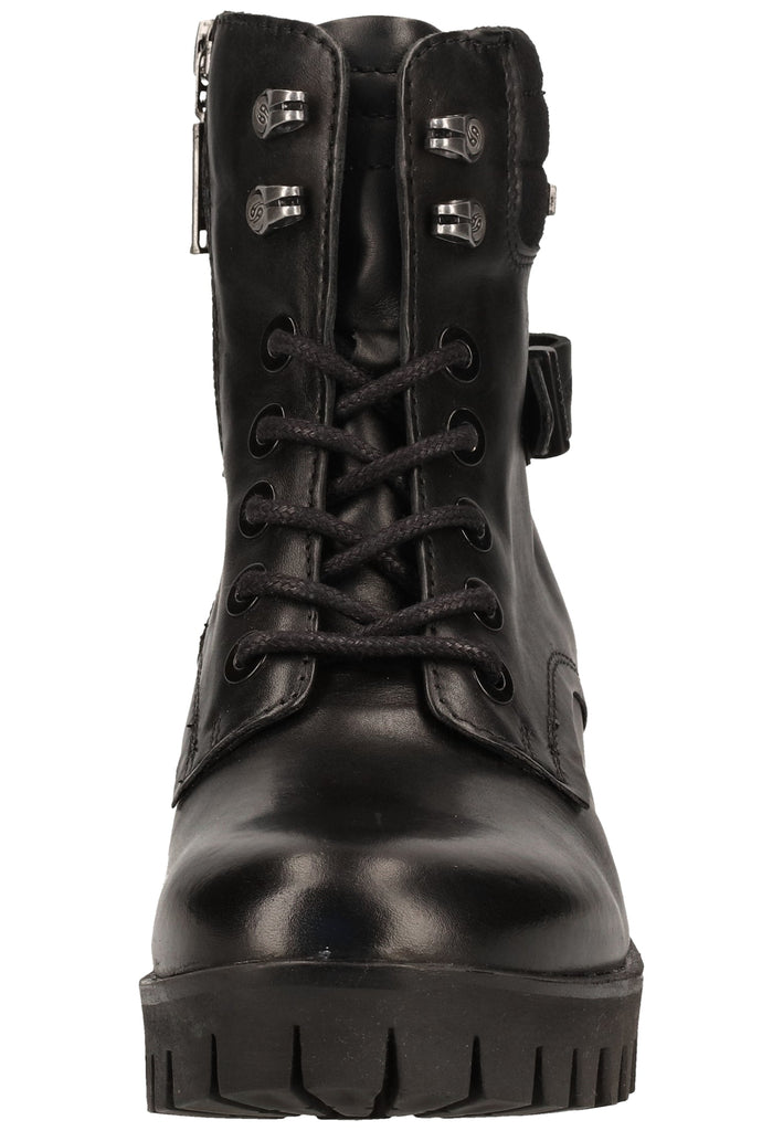 Dockers Stiefelette Nappaleder Schwarz - surf4shoes