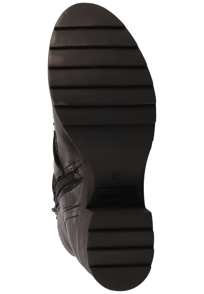 Dockers Stiefelette Nappaleder Schwarz - surf4shoes