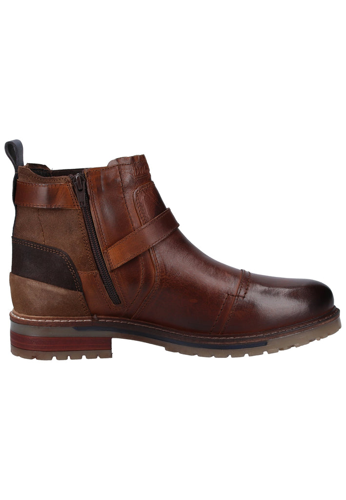 Dockers Stiefelette Nappaleder Cognac - surf4shoes