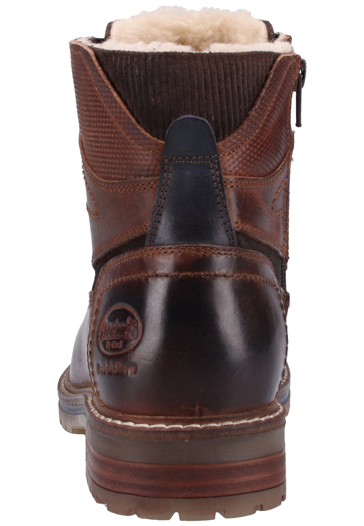 Dockers Stiefelette Nappaleder Braun Warmfutter - surf4shoes