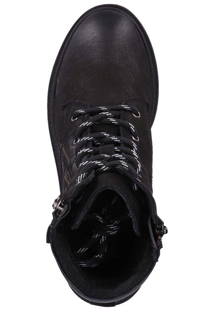 Dockers Stiefelette Nappaleder Schwarz - surf4shoes