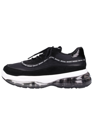 Bronx Sneaker Leder Schwarz - surf4shoes