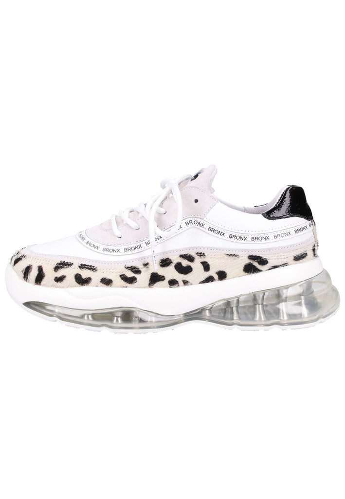Bronx Sneaker Leder Weiß/Schwarz - surf4shoes