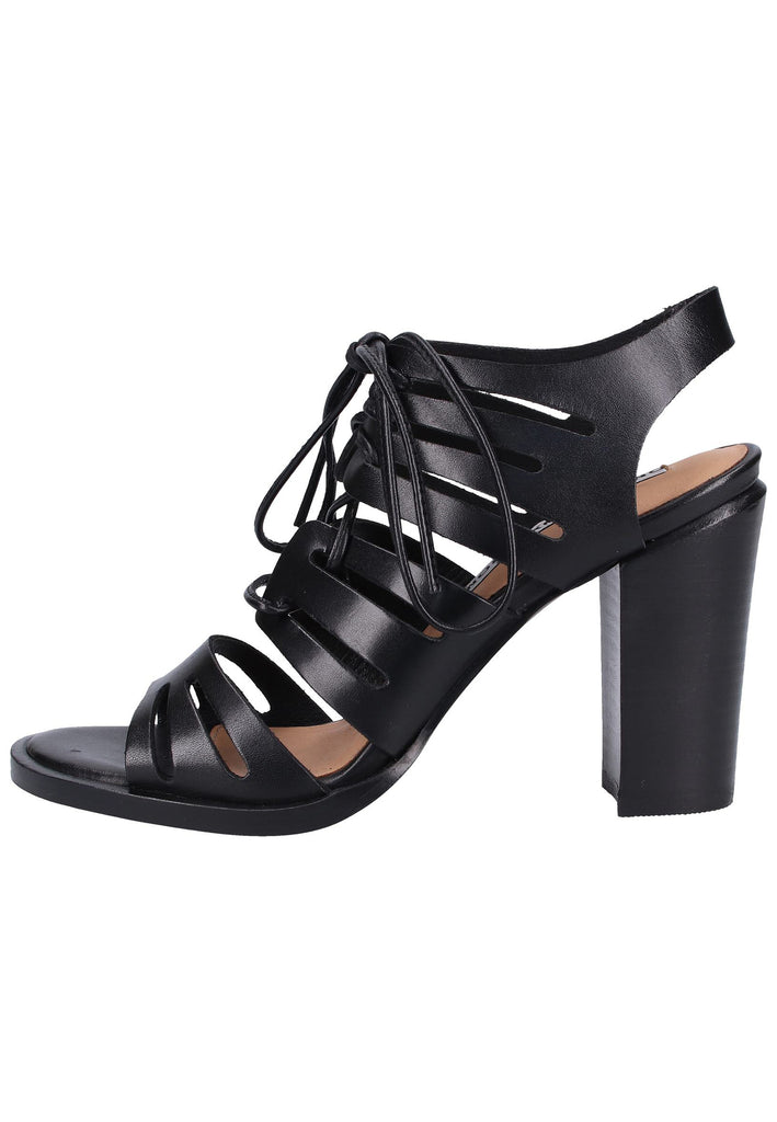 Bronx Sandalen Leder Schwarz - surf4shoes