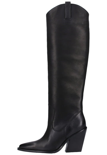 Bronx Stiefel Leder Schwarz - surf4shoes