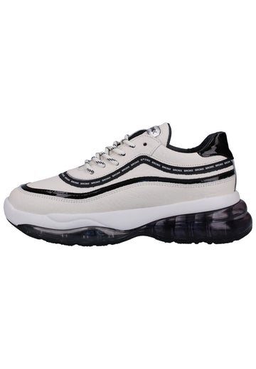 Bronx Sneaker Nappaleder Weiß/Schwarz - surf4shoes