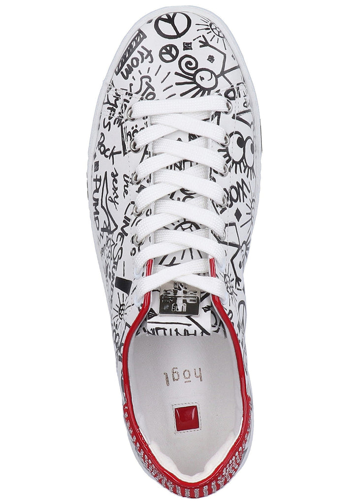 Högl Sneaker Leder Weiß - surf4shoes