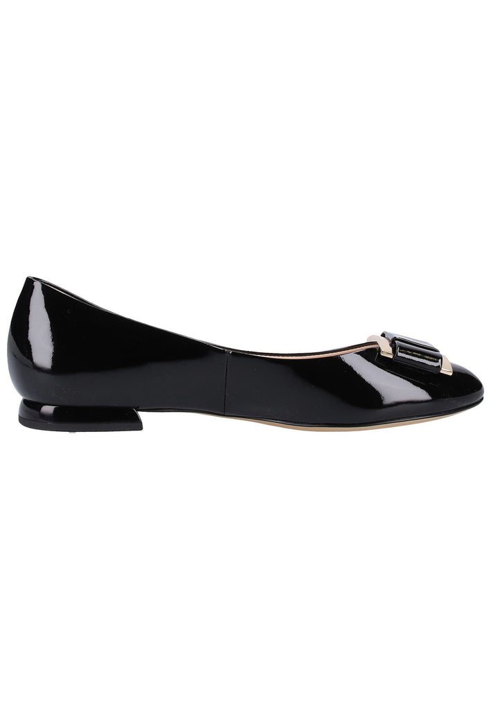 Högl Ballerinas Leder Schwarz - surf4shoes