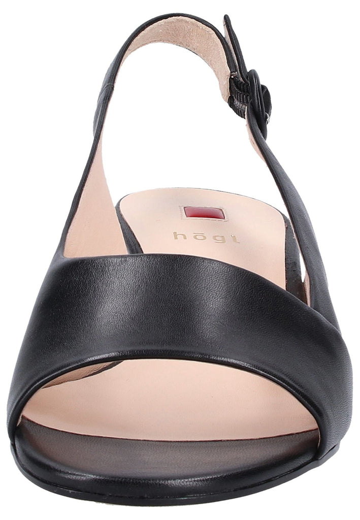 Högl Sandalen Leder Schwarz - surf4shoes