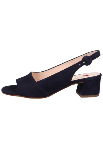 Högl Pumps Leder Blau - surf4shoes