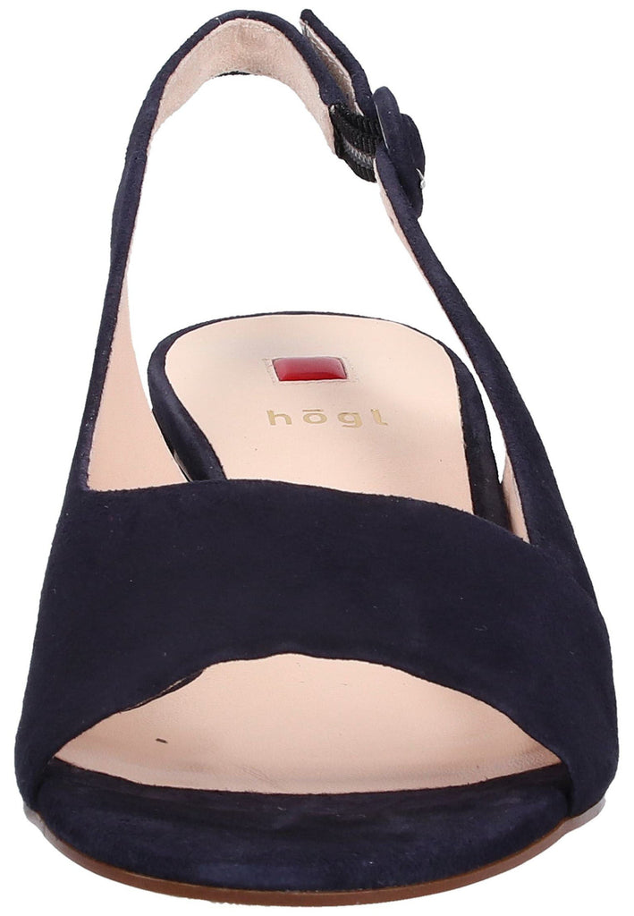 Högl Pumps Leder Blau - surf4shoes
