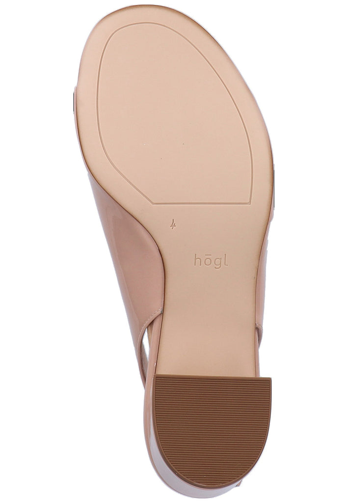 Högl Pumps Leder Nude - surf4shoes