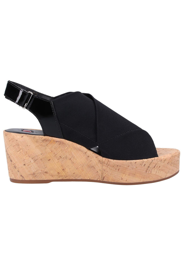 Högl Sandalen Leder Schwarz - surf4shoes