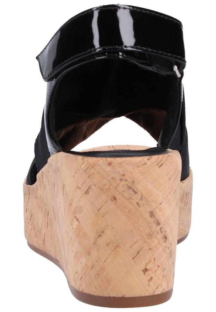 Högl Sandalen Leder Schwarz - surf4shoes