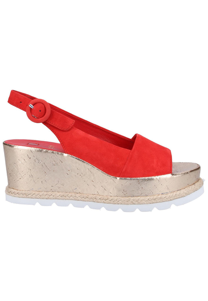 Högl Sandalen Veloursleder Scarlet - surf4shoes