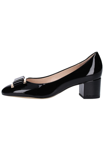 Högl Pumps Leder Schwarz - surf4shoes