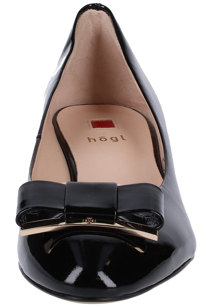 Högl Pumps Leder Schwarz - surf4shoes