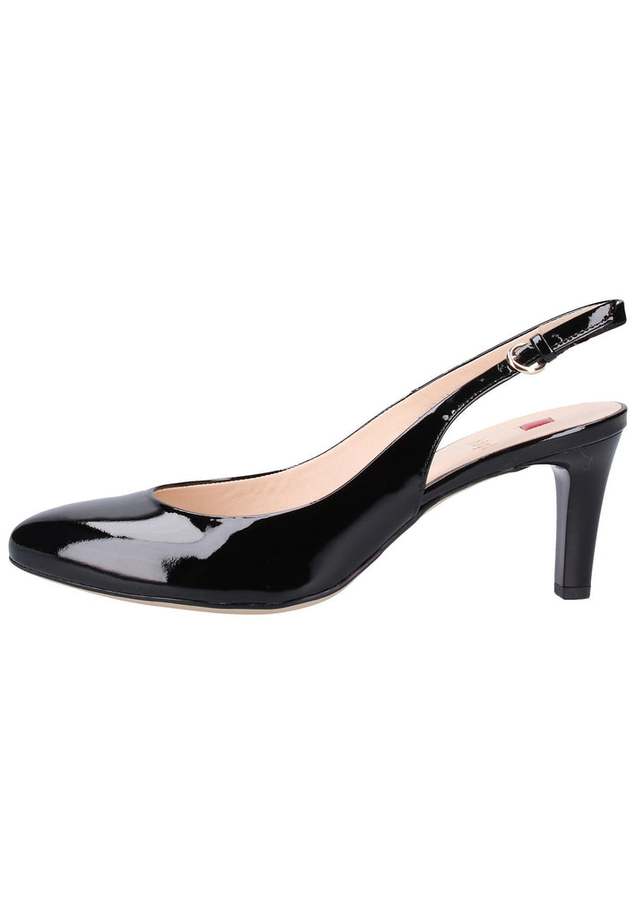Högl Pumps Leder Schwarz - surf4shoes