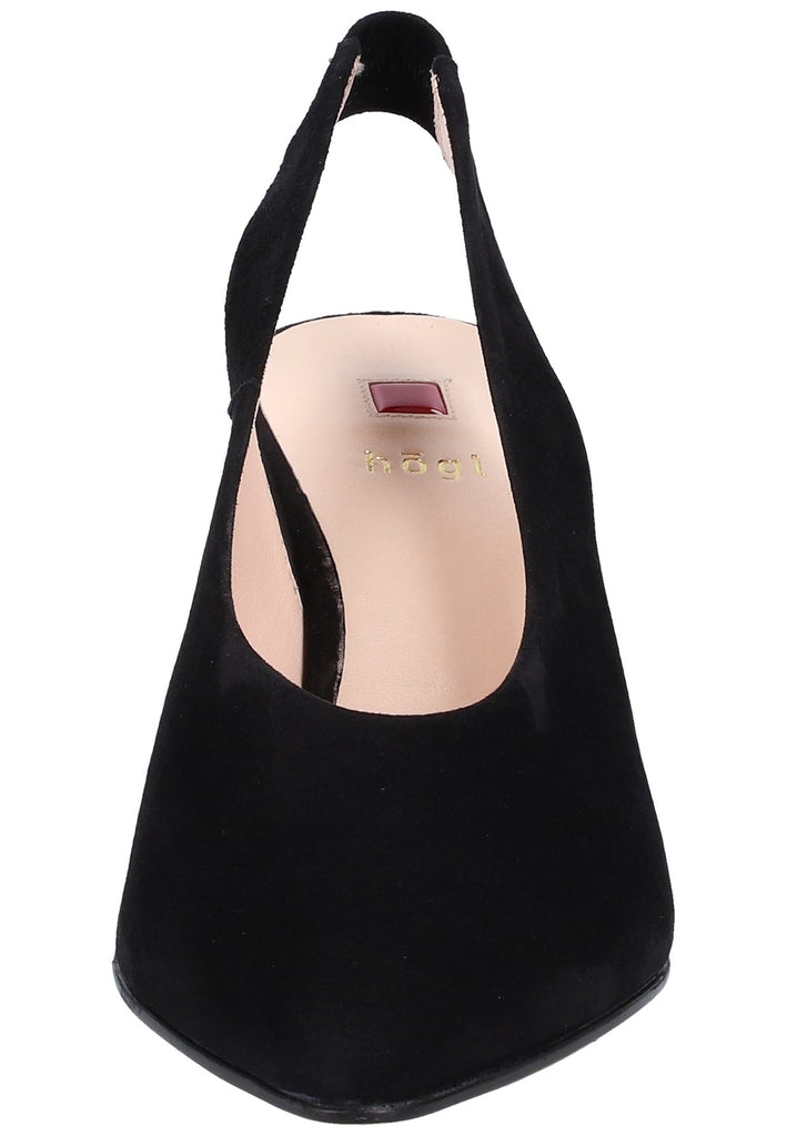 Högl Pumps Veloursleder Schwarz - surf4shoes