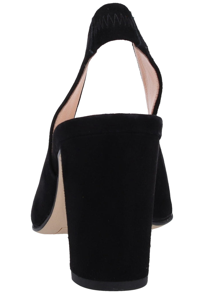 Högl Pumps Veloursleder Schwarz - surf4shoes