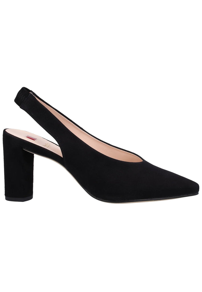 Högl Pumps Veloursleder Schwarz - surf4shoes