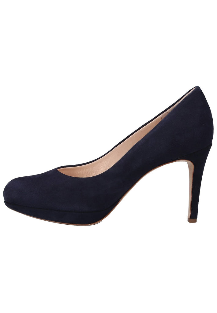 Högl Pumps Veloursleder Blau - surf4shoes