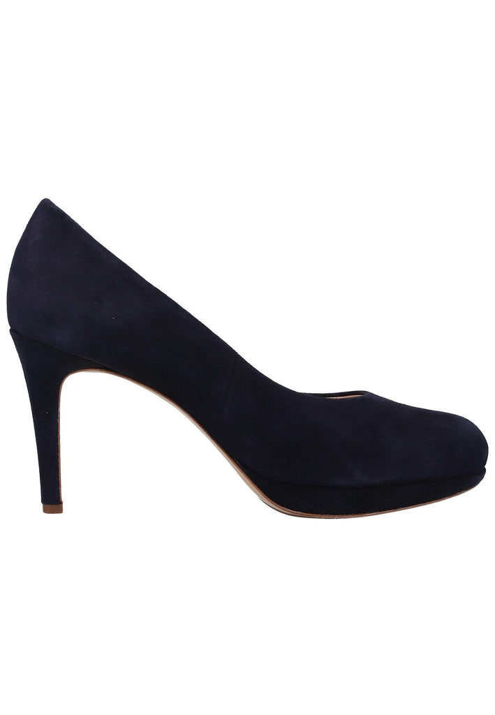 Högl Pumps Veloursleder Blau - surf4shoes