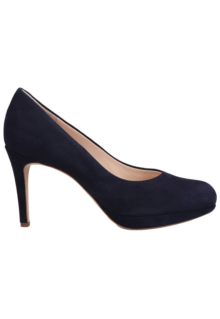 Högl Pumps Veloursleder Blau - surf4shoes