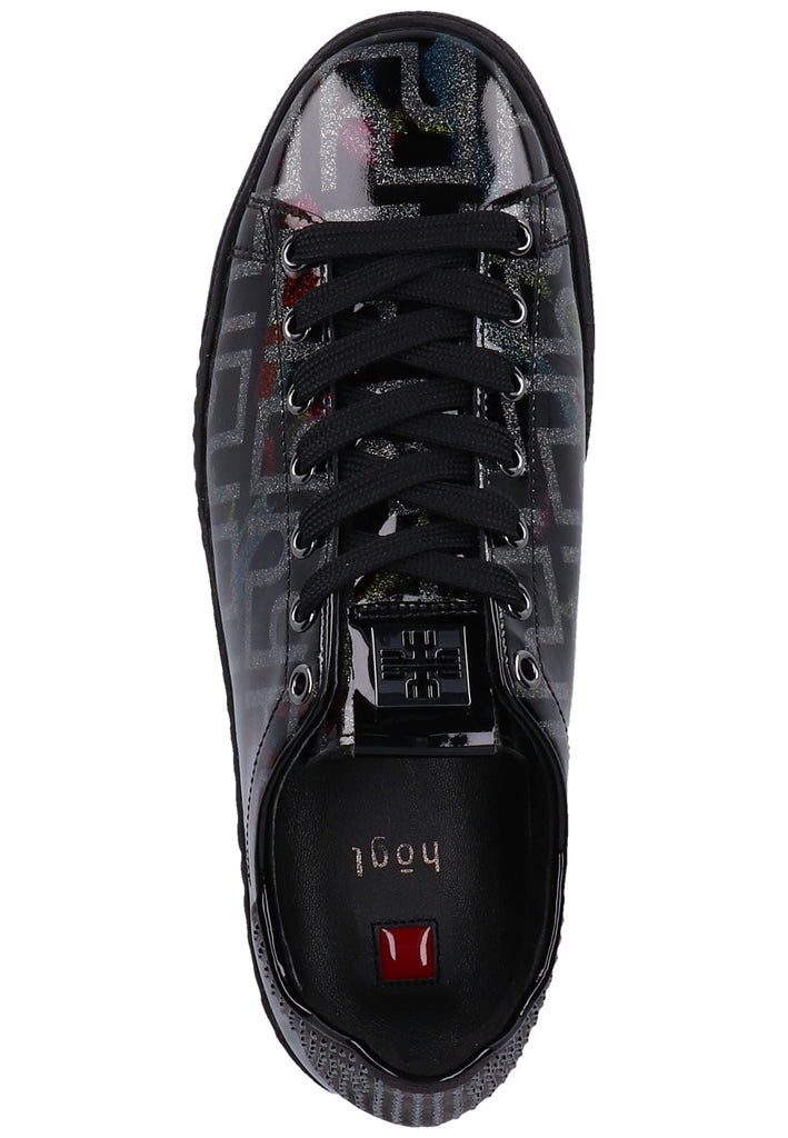 Högl Sneaker Leder Silber - surf4shoes