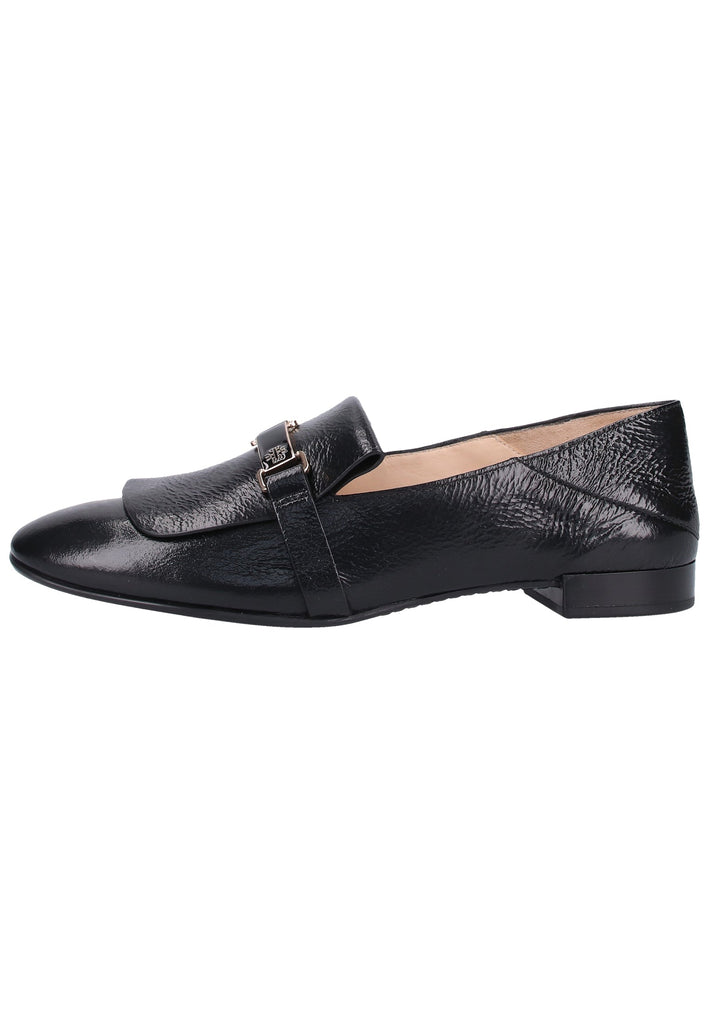 Högl Slipper Leder Schwarz - surf4shoes
