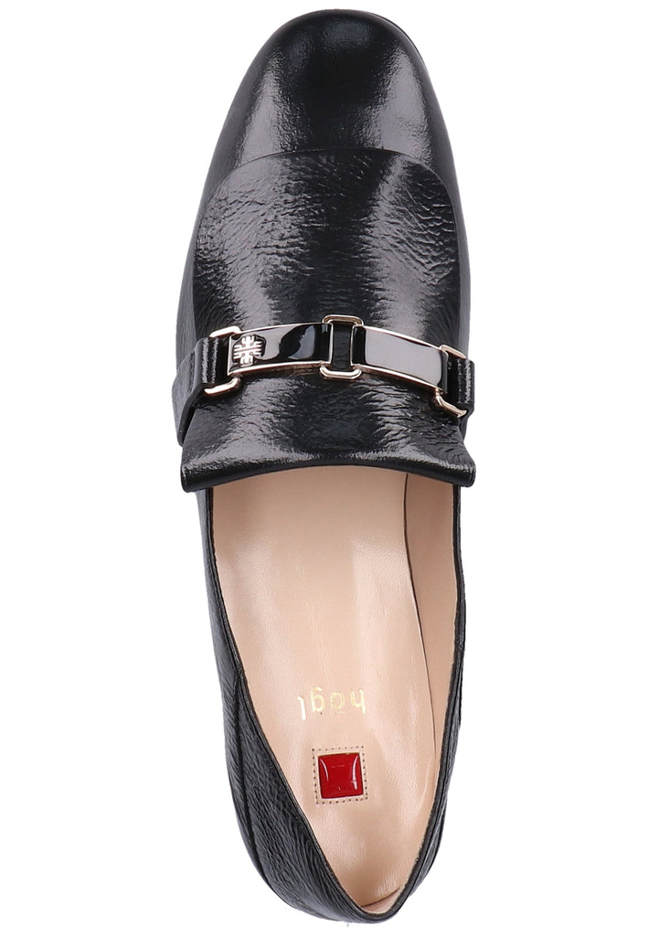 Högl Slipper Leder Schwarz - surf4shoes