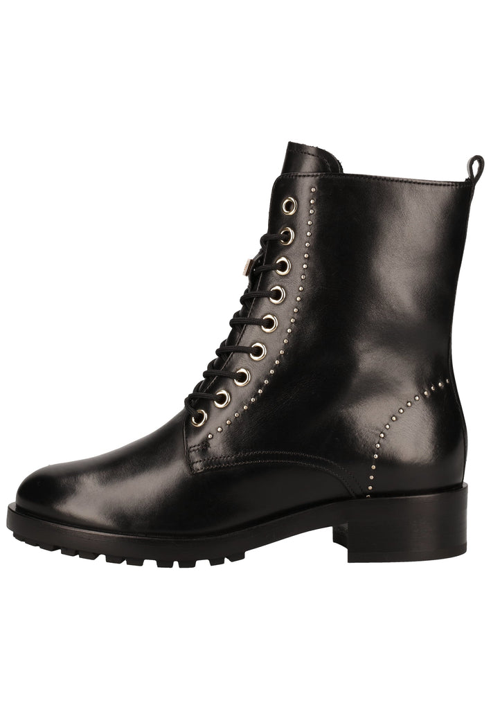 Högl Stiefelette Leder Schwarz Warmfutter - surf4shoes