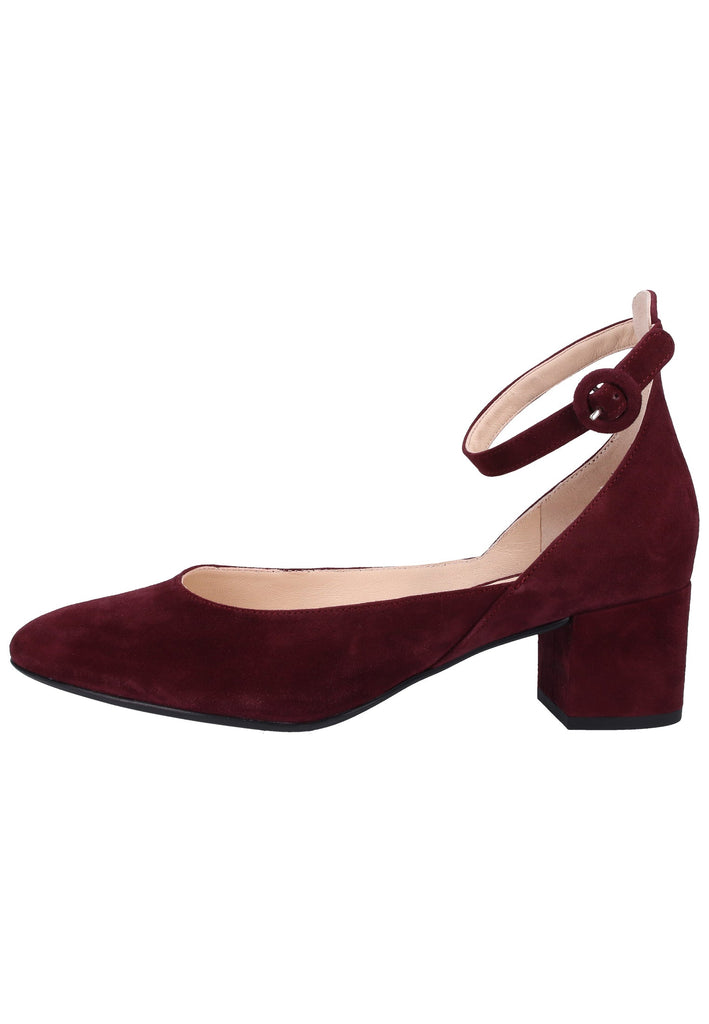 Högl Pumps Veloursleder Rot - surf4shoes