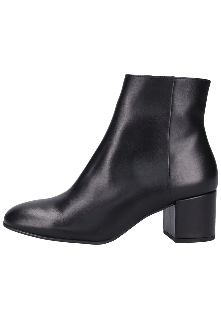 Högl Stiefelette Glattleder Schwarz - surf4shoes