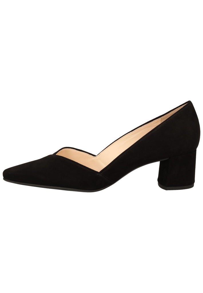 Högl Pumps Veloursleder Schwarz - surf4shoes