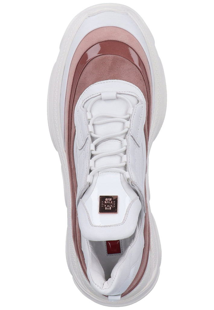 Högl Sneaker Leder/Textil Weiß/Rosa - surf4shoes